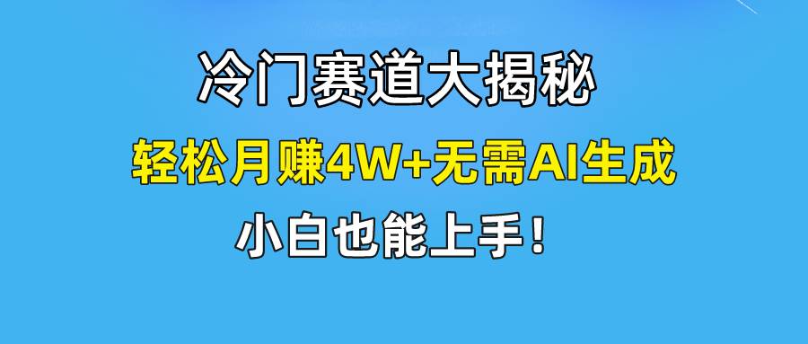 快手无脑搬运冷门赛道视频“仅6个作品 涨粉6万”轻松月赚4W+-晴沐网创  